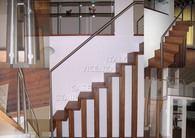 Staircase and loft handrail