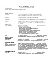 Castellanos, Paul A. Portfolio