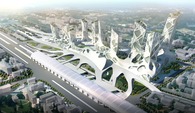 Xipu high-speed railways station urban design 