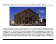 University of Akron - Center for the History of Psychology