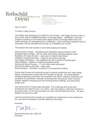 Letter of Rec.