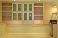 Lewis Media Room Built-ins