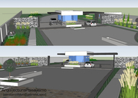 Chacras de Farrell - Gated Access Portal and lanscape.