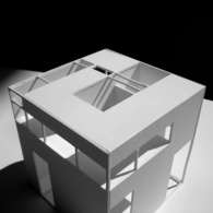 Cube + Stairs + Garden