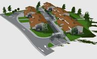Social housing complex (20 apartments), facilities and Urbanization