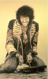 Drawing - Jimi