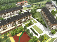 revitalization old barrack for residential social architecture