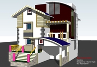 Residential house belongs to Mr. Ramesh at Ingle layout, Nandura