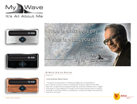 MyWave Logo, Billboard, and Product Design