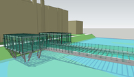 Miljacka Pedestrian Bridge