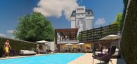 Sofitel Hotel Exterior Spaces