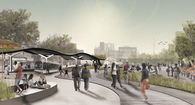 Downtown masterplan for Far Rockaway, NYC