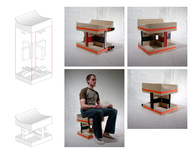 Glue-less Book Chair