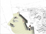 Castle Landscape Renovation ,Buñol, Spain_Landscape Architecture