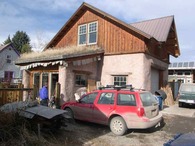 Straw Bale Garage and studio