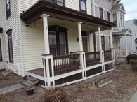 My porch reconstruction/restoration