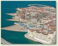 Qanat Quartier in the Pearl Doha Qatar