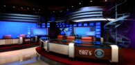 News set design - KWTV CBS 9