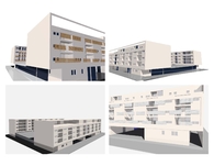 Render of State-subsidized apartments in La Florida (Sevilla, España)