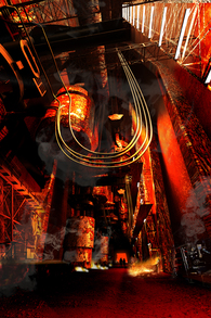 Titanium Smelting Room - Proteus: a Mars Colony