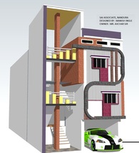 Residential house belongs to Mr. Avchar at Malkapur road.
