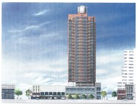 Residential tower in mid-town Manhattan