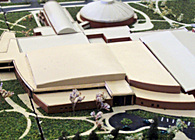 Ball State University Campus Model & Map