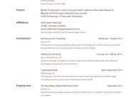 Resume