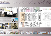 a large office design