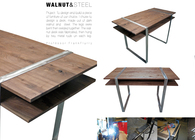 Walnut and Steel