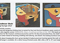 Folding Chair Art, for Ouch! The Folding Furniture Company