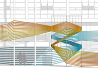 Statler Temporary Facade