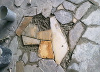 stone and artistic concept