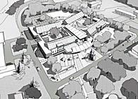 Healthcare Center EHPAD Competition. Architect: Monique Barge Paris