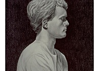 Drawing - Self Portrait in Graphite