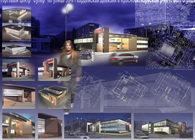 Reconstruction of a shopping center Super