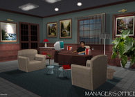 Interior Office work for 2 level office/ Plus Cable Company