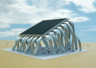The Solar Eclipse Pavilion (a place to gather under the sun)
