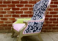 Ostrich Louis Chair