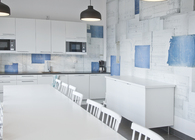 Wallpaper design for office in Stockholm