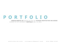 Martin Lee's Portfolio