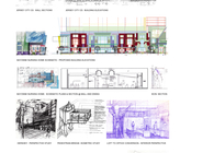 Various Architectural Works and Artwork Paintings and Drawings
