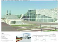 Bus Stop - City of Culture, Galicia, Spain