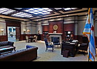 Boss Kane's office set