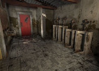 Bathroom scene