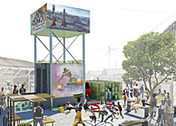 Market Incubator of Change ll Nima Market. Accra, Ghana