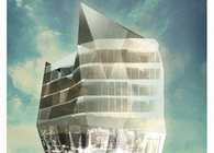 Shopping and luxury apartments