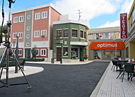 Open air scenographic city