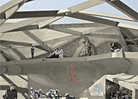 Hybrid Racetrack Arena Network