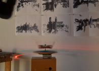 A 3D laser scanner built with Arduino and Processing, plus scans of interior spaces, (2011).